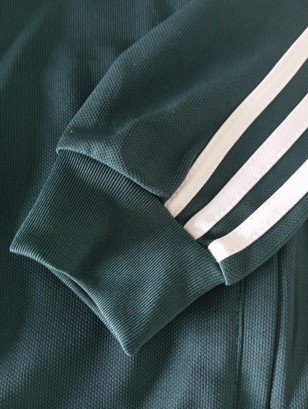 Chaqueta Adidas Originals Retro Verde Logo Bordado
