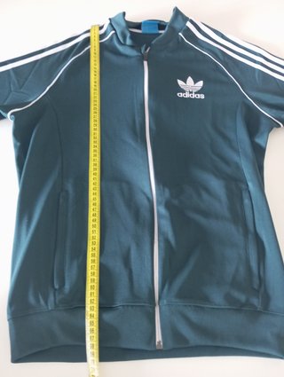 Chaqueta Adidas Originals Retro Verde Logo Bordado