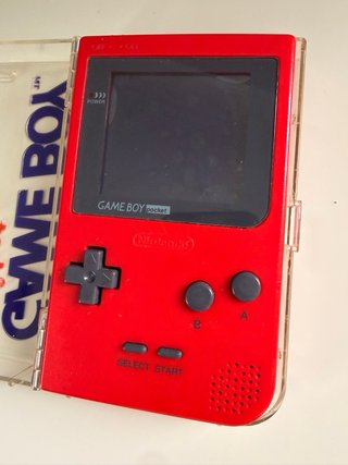 Game Boy Pocket Roja + Caja original