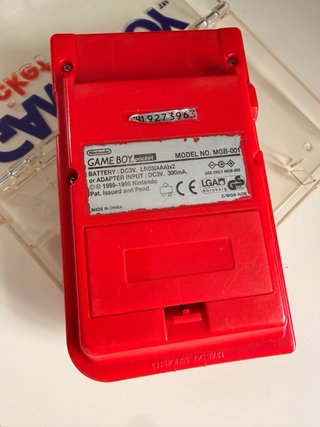 Game Boy Pocket Roja + Caja original