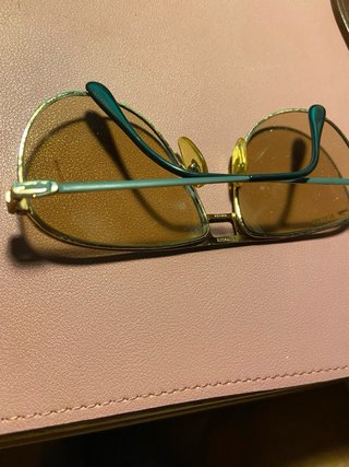 Gafas Lacoste Aviador Dorado y Turquesa