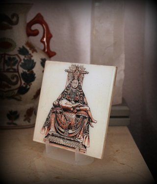 Azulejo Virgen de las Angustias