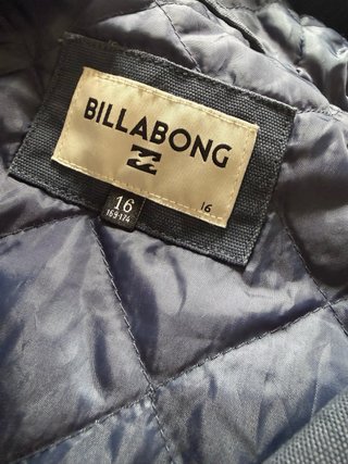 Chaqueta Billabong talla 16 años. Azul marino