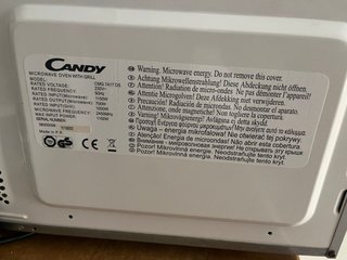 Microondas Candy