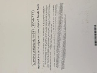 MacBook Pro 14 M3 Pro 2023