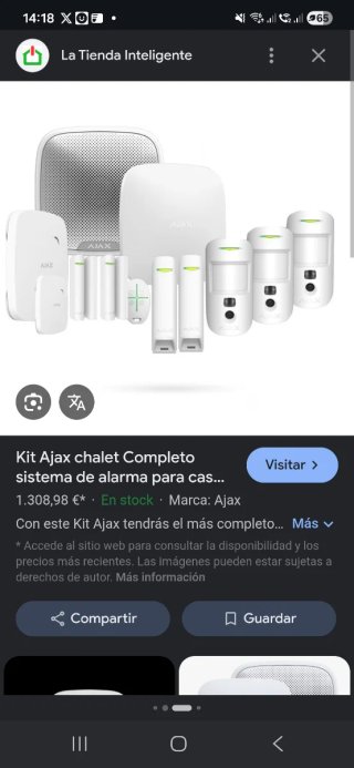 Kit Alarma Ajax Piso Completo