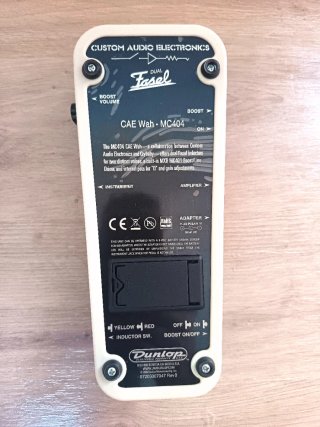 Pedal guitarra Wah Wah Dunlop MC404