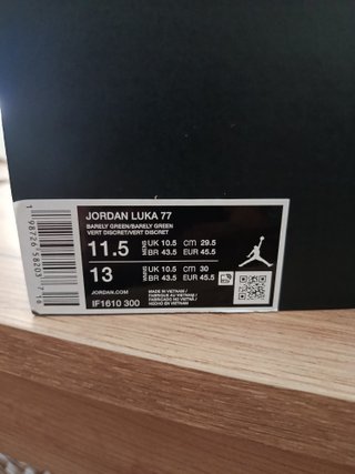 Jordan Luka 77 Talla 45.5 Nuevas