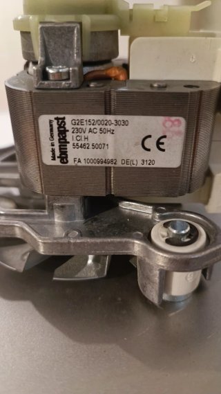 Motore fumi stufa pellet