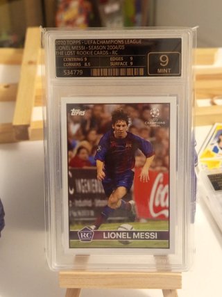 Cromo Lionel Messi RC 2004/05 Topps