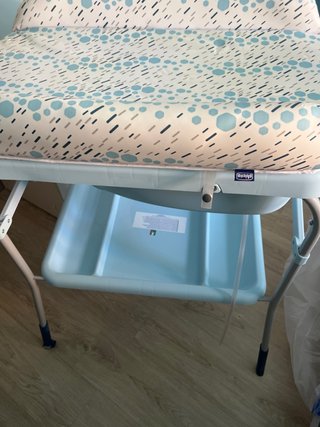 Cambiador bañera Chicco para bebés con un solo uso