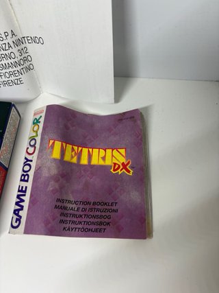 Scatola Tetris DX Nintendo Game Boy Color
