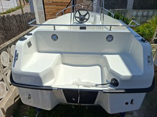 Barco nuevo (casco blanco sin motor) Oportunidad!!