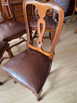 Juego 4 Sillas Comedor Clásico Inglés