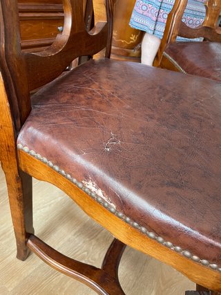 Juego 4 Sillas Comedor Clásico Inglés