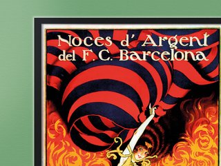 Quadro BARÇA 1924 Replica POSTER Vintage Marco A3