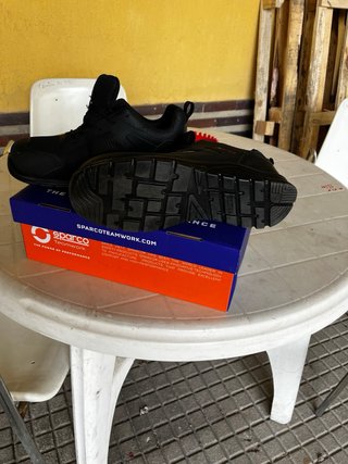 Zapatillas seguridad Sparco negras
