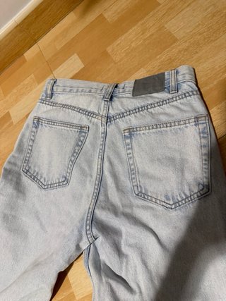 Pantalones Mom Pull&Bear Talla 36