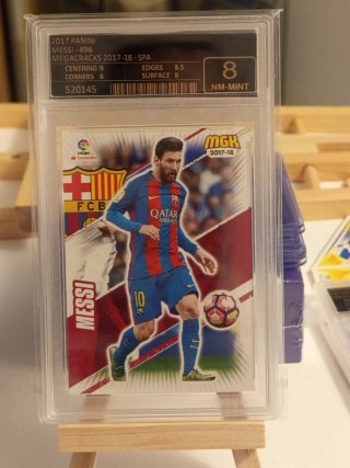 Cromo Messi 2017-18 Panini Megacracks