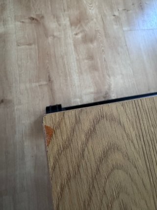 Mesa de salón elevable de madera