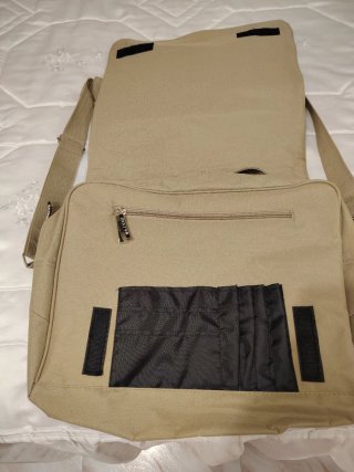 Marva Bags Cartera para portátil Beige