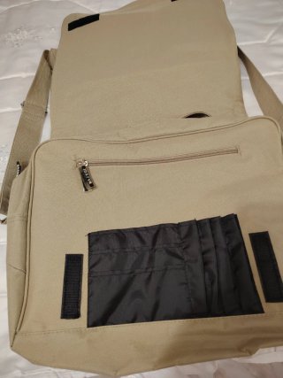 Marva Bags Cartera para portátil Beige