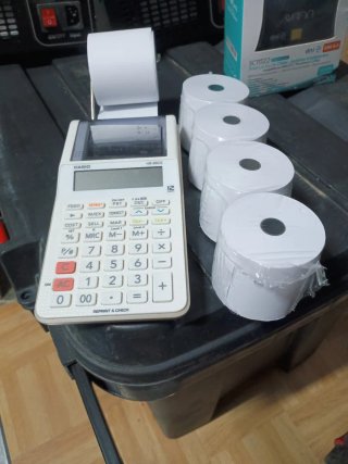 Calculadora registradora Casio HR-BRCE