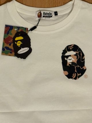 Camiseta Bape Blanca Talla M
