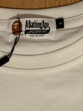 Camiseta Bape Blanca Talla M