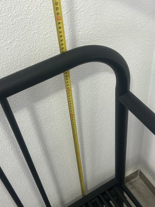 Diván Metálico Negro Ikea