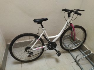 2 Bicicletas Blancas + Accesorios