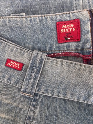 Falda vaquera Miss Sixty tiro bajo Talla L