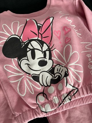 Chándal niña Minnie Mouse rosa
