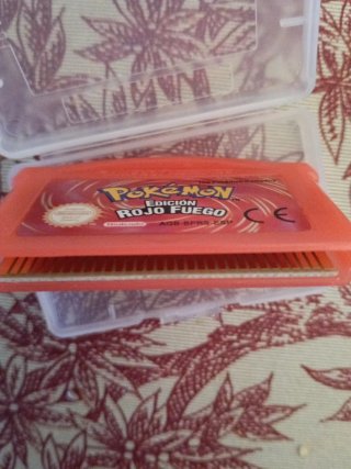 Pokémon Rojo Fuego Edición Game Boy Advance
