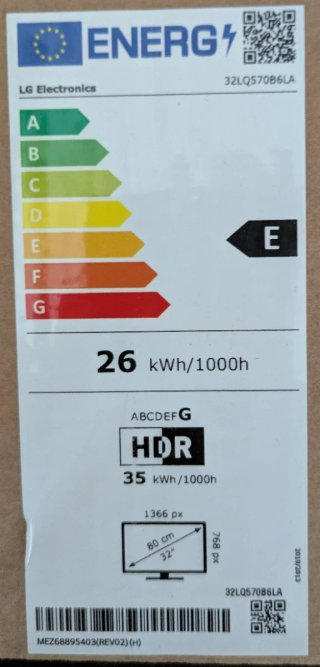 Smart TV LG 32 HD Ready Nueva