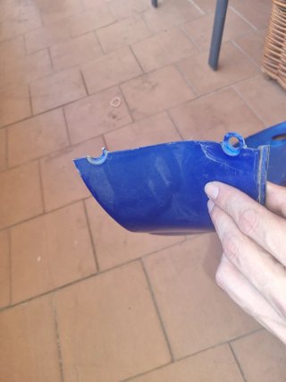 Tapa Lateral Izquierda Peugeot Trekker Azul