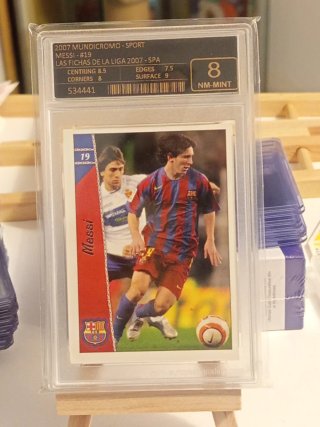 Cromo Messi 2007 Mundicromo Las Fichas De La Liga