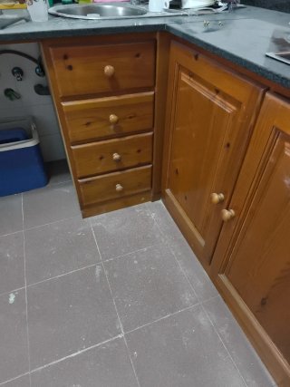 Mueble de cocina de madera