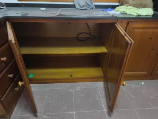 Mueble de cocina de madera