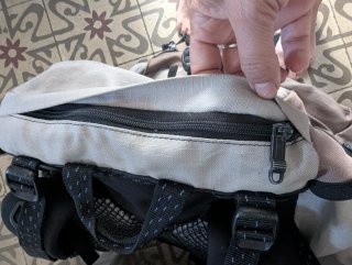 75€ Mochila  60L grande Quechua forclaz