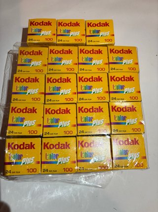 Kodak Color Plus 24 exp 100 ASA  Carretes 35mm