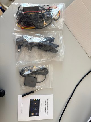 Pantalla GPS Moto 7 Android 13 CarPlay