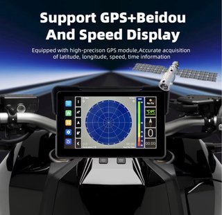 Pantalla GPS Moto 7 Android 13 CarPlay