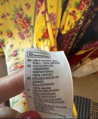 Vestido amarillo flores