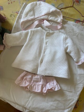 Conjunto Yoedu con Capota Talla 1 Mes