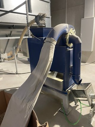 Peladora de grano industrial 700 kg hora