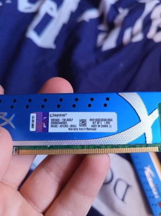 Kingston HyperX 2x4GB DDR3 Ram + Placa Base ASUS