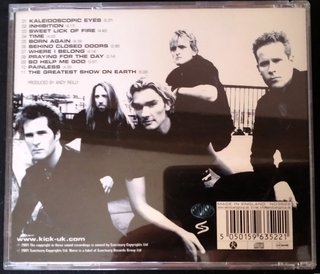 Kick - Sweet Lick Of Fire CD Album UK 2001