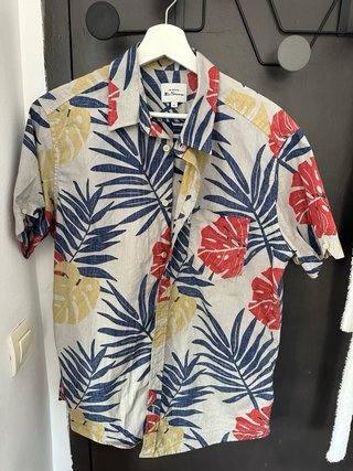 Camisa Verano Hojas Tropicales