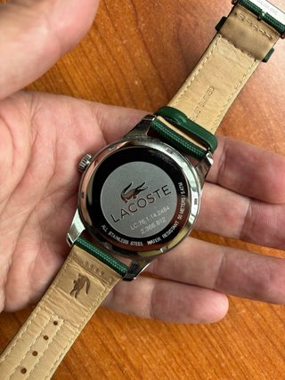 Reloj Lacoste Original LC.76.1.14.2484 Verde Acero